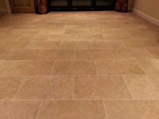 Karndean Knight Tile (colour ST12 Bath Stone) Karndean flooirng