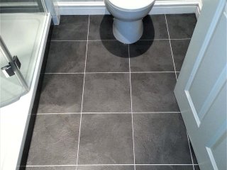 Vusta LVT (colour Black Slate) Vusta LVT flooring