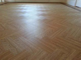 Polyflor Camaro parquet (colour Classic Oak) Polyflor Camaro flooring