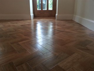Karndean Art Select parquet (colour AP01 Blond Oak) Karndean parquet flooring