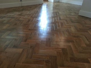 Karndean Art Select parquet (colour AP01 Blond Oak) Karndean parquet flooring
