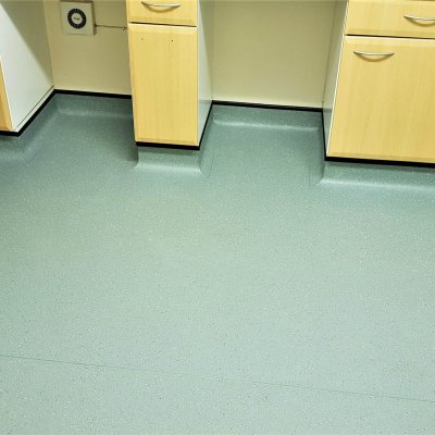 Clinical safety flooring