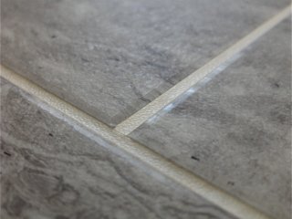 The Artist Collection LVT (colour Moonlight) (+Chalk design strips) Kitchen flooring LVT