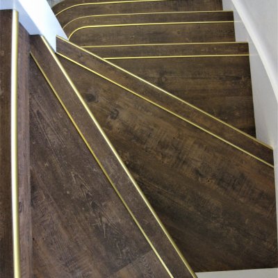 LVT Stair case