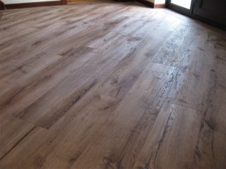 Moduleo Impress (colour Mountain Oak 56230) with Border Moduleo LVT