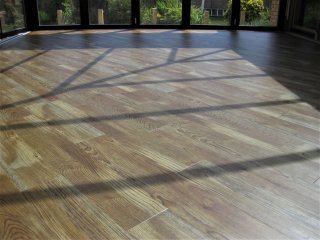 Vusta Vitesse LVT (Black wash oak) Vusta LVT installation