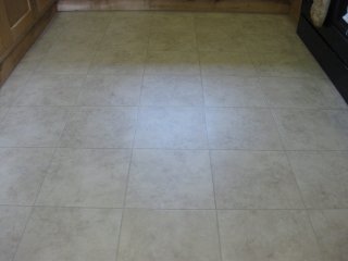 Amtico Spacia (Crema Travertine & Stria Minera strips) Amtico LVT