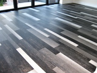 Polyflor Expona (colour Dark Recycled Wood) Polyflor Expona LVT
