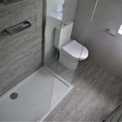 LVT Wall and Floor Tiling