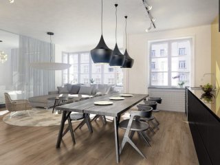 Neobo LVT plank (colour Limed Pebble Grey) LVT